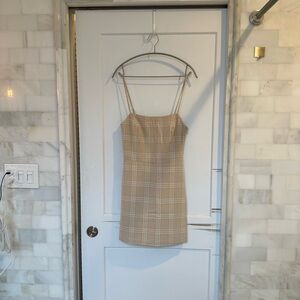 Aritzia Wilfred Checkered Minidress, Size 2